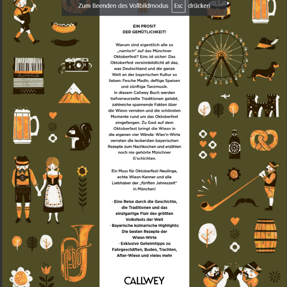 Zu Gast auf dem Oktoberfest. Originalrezepte und Geheimtipps