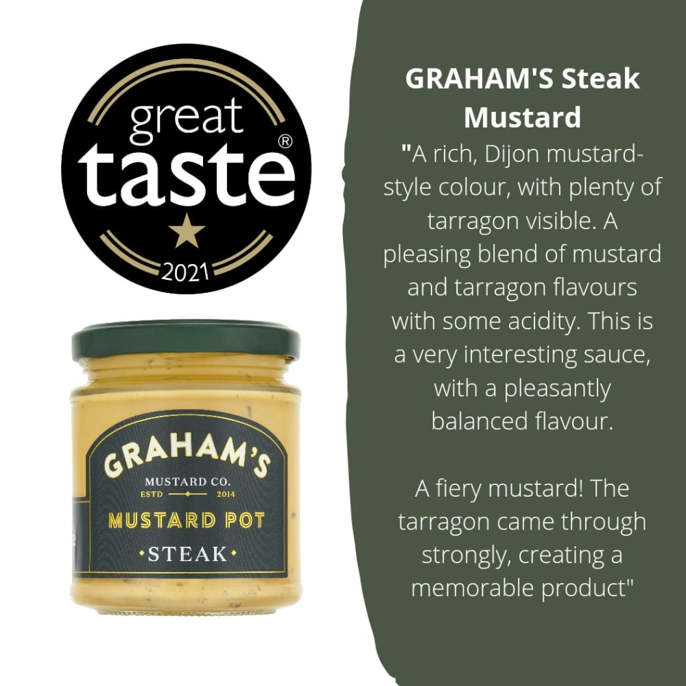 Graham's Irischer Senf – drei Sorten mit Charakter