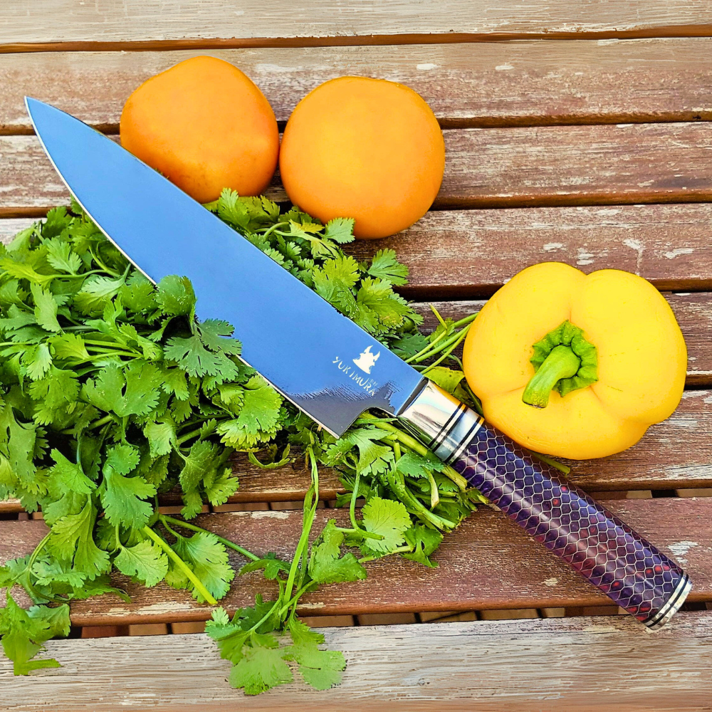 Yukimura Kochmesser mit Titanbeschichtung