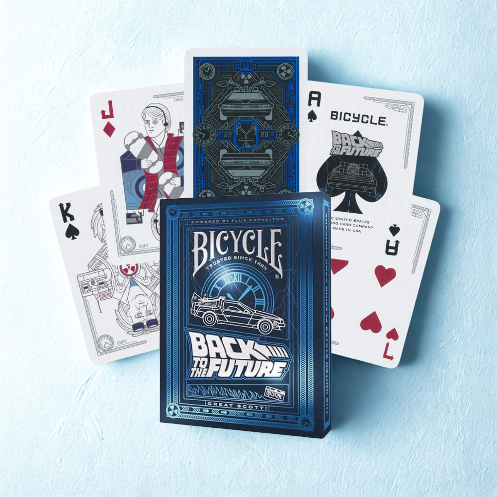 Spielkarten "Zurück in die Zukunft"