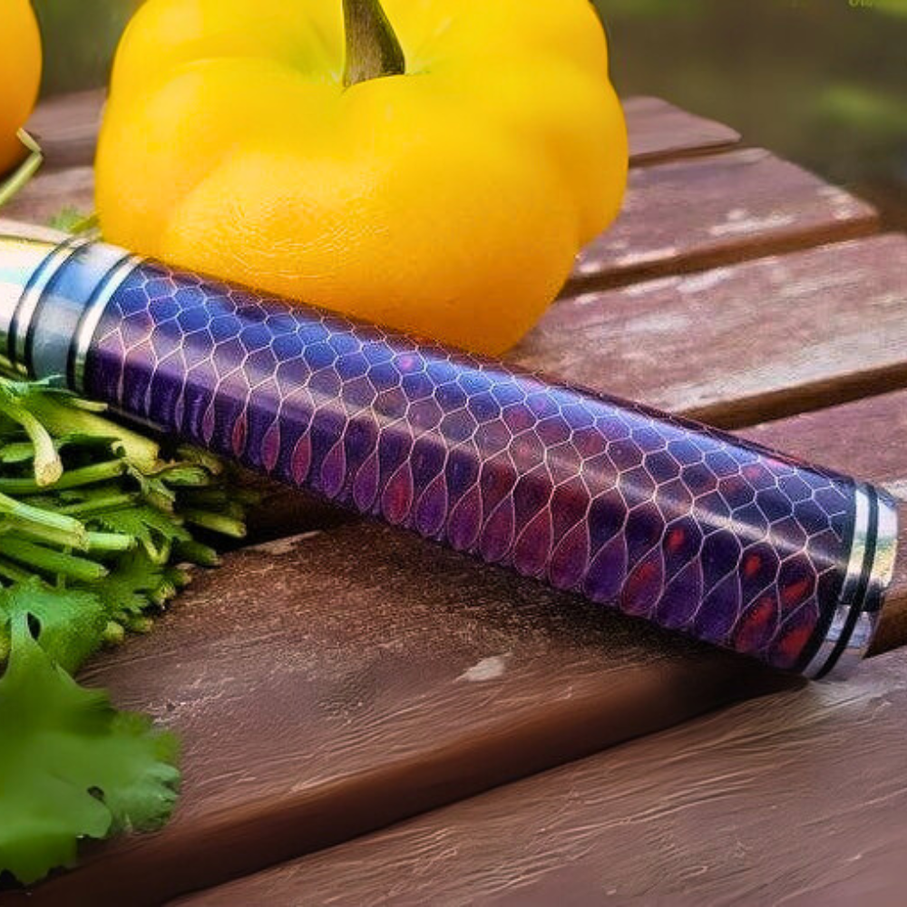 Yukimura Kochmesser mit Titanbeschichtung