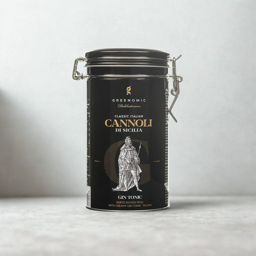 Sizilianische Cannoli mit Gin Tonic-Crème