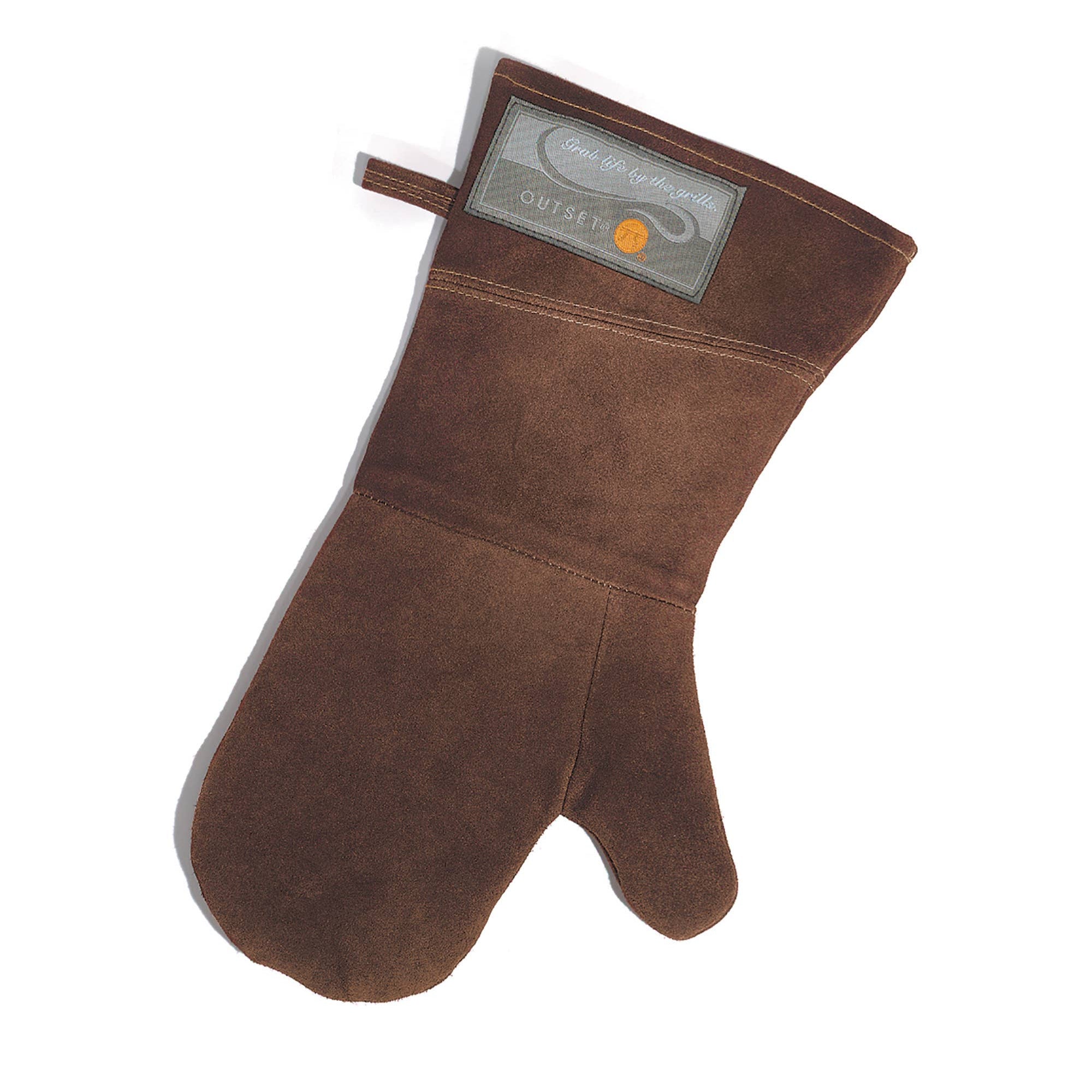 Grillhandschuh aus Leder – Hitzeschutz für Grill & Ofen