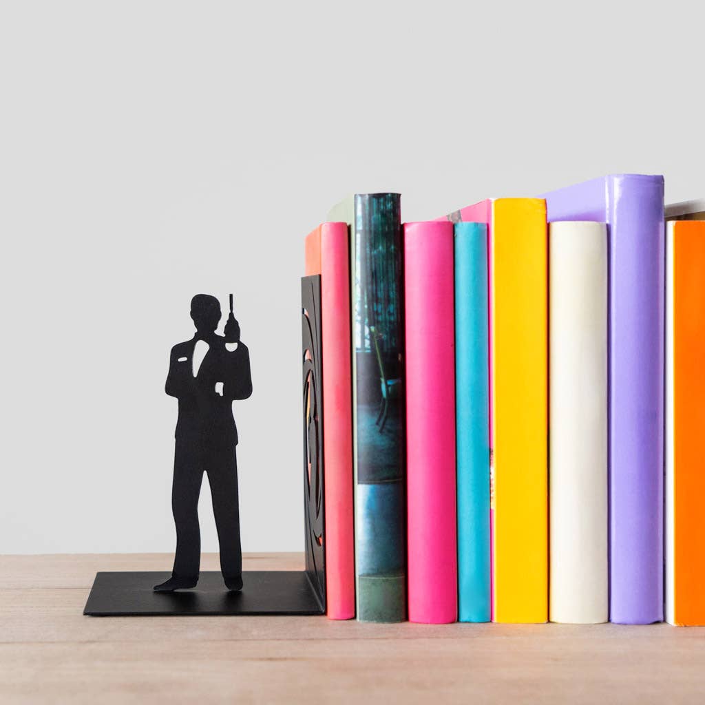 Buchstütze aus Metall – originelles Geschenk für Leser & Denker