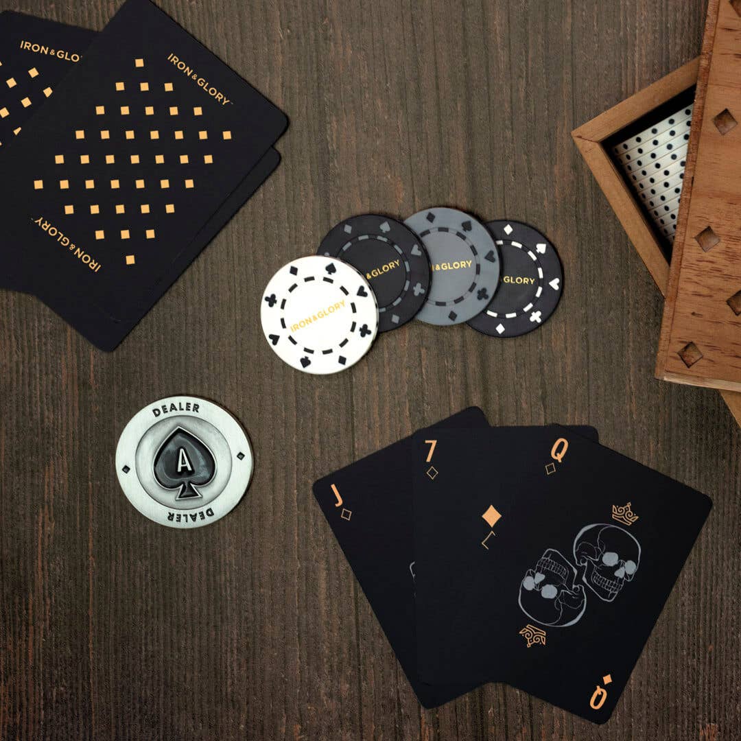 Iron & Glory Pokerset "Dead Man's Hand"
