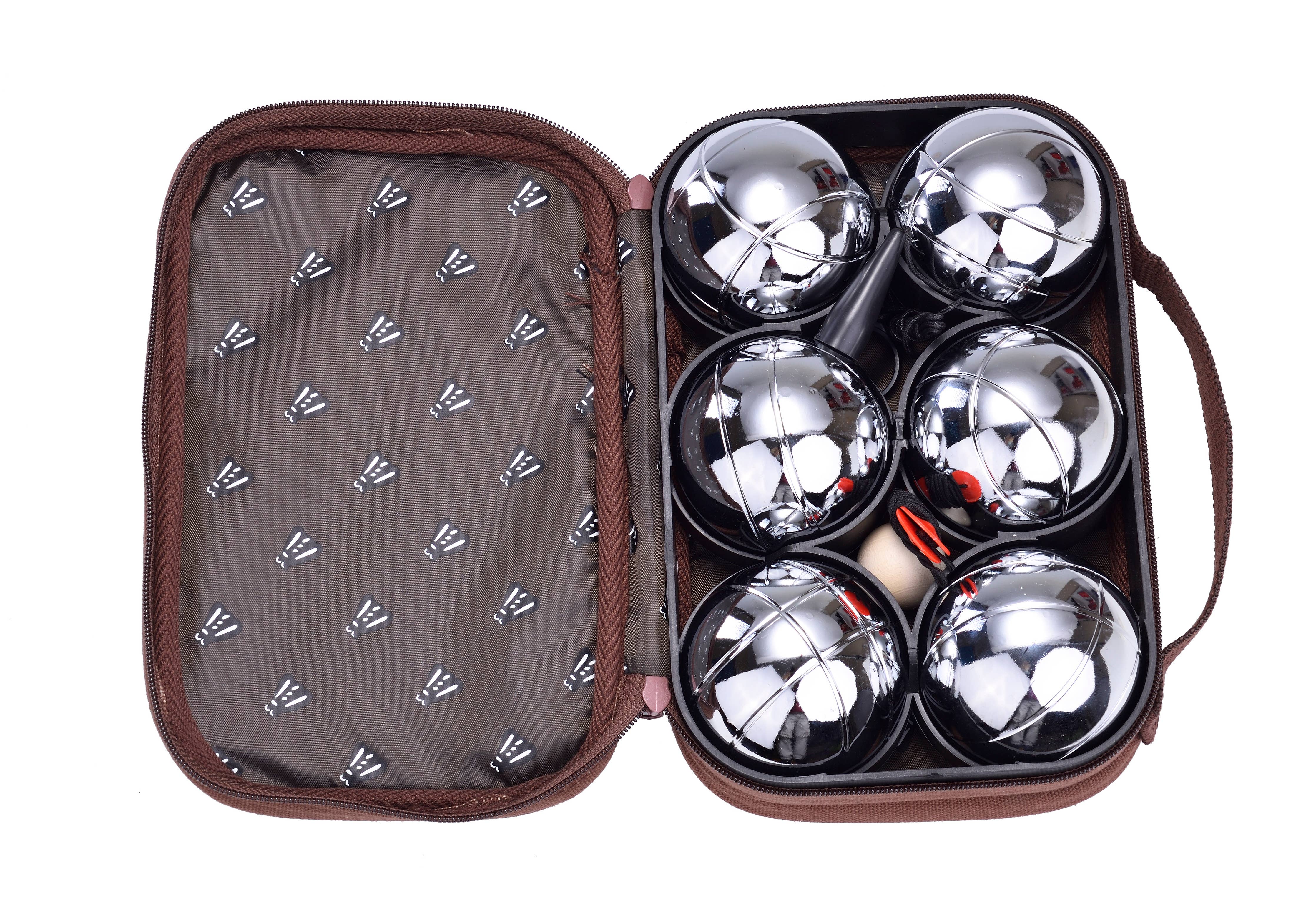 Boulekugeln – Edles Boule-Set in Tasche für Männer mit Stil