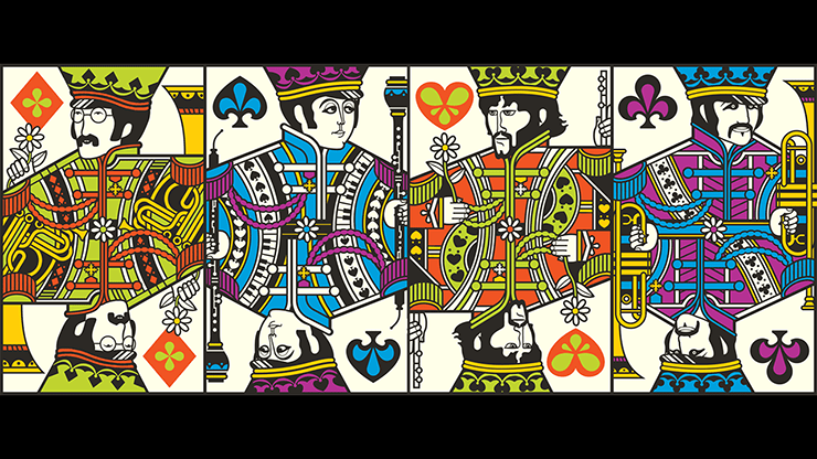Beatles Spielkarten - MANVA - Geschenke für Männer mit Stil & Lebenserfahrung