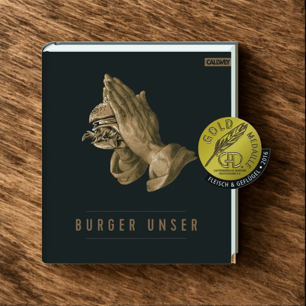Burger Bundle – Buch, Presse & Senf - MANVA - Geschenke für Männer mit Stil & Lebenserfahrung