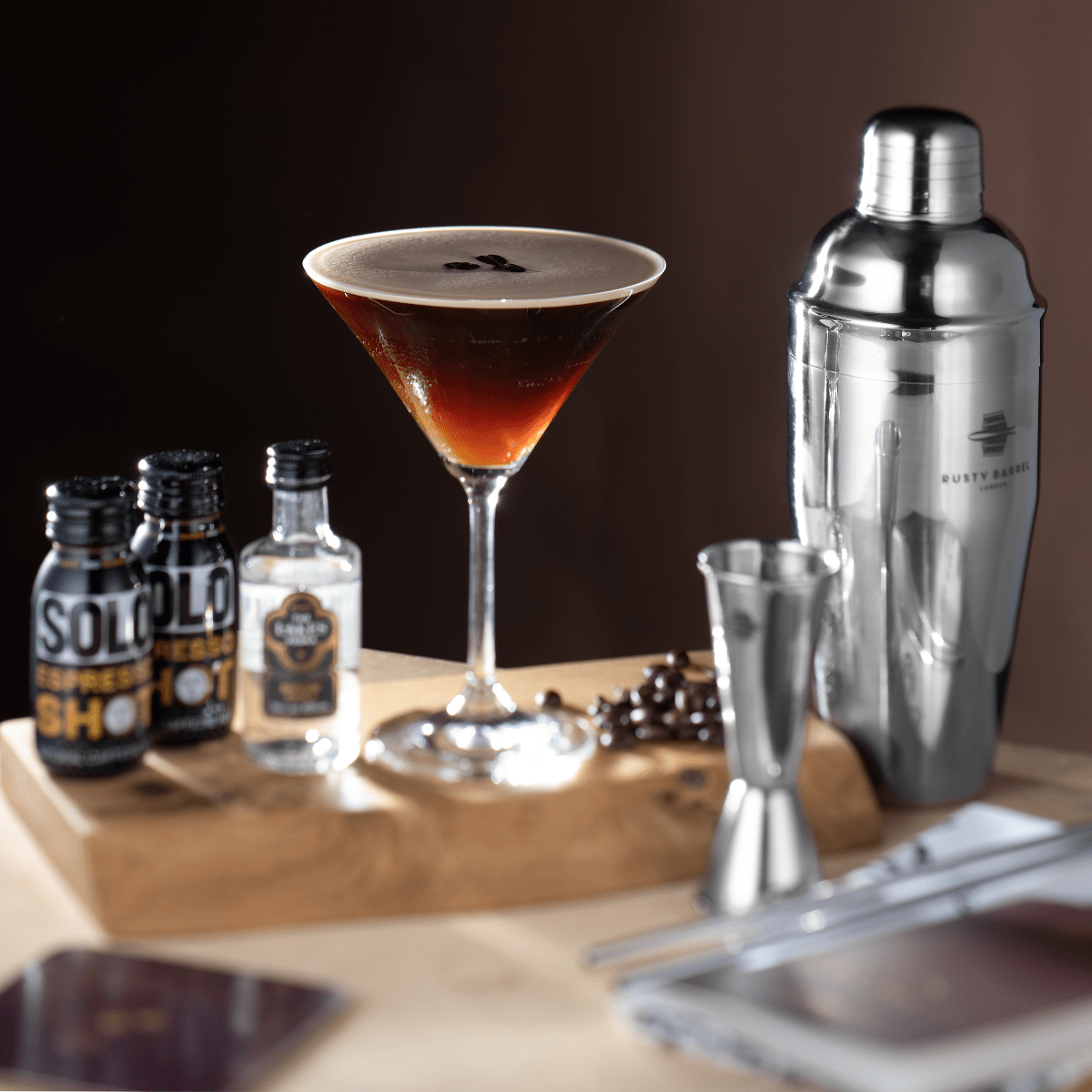 Cocktail - Set Edelstahl - MANVA - Geschenke für Männer mit Stil & Lebenserfahrung