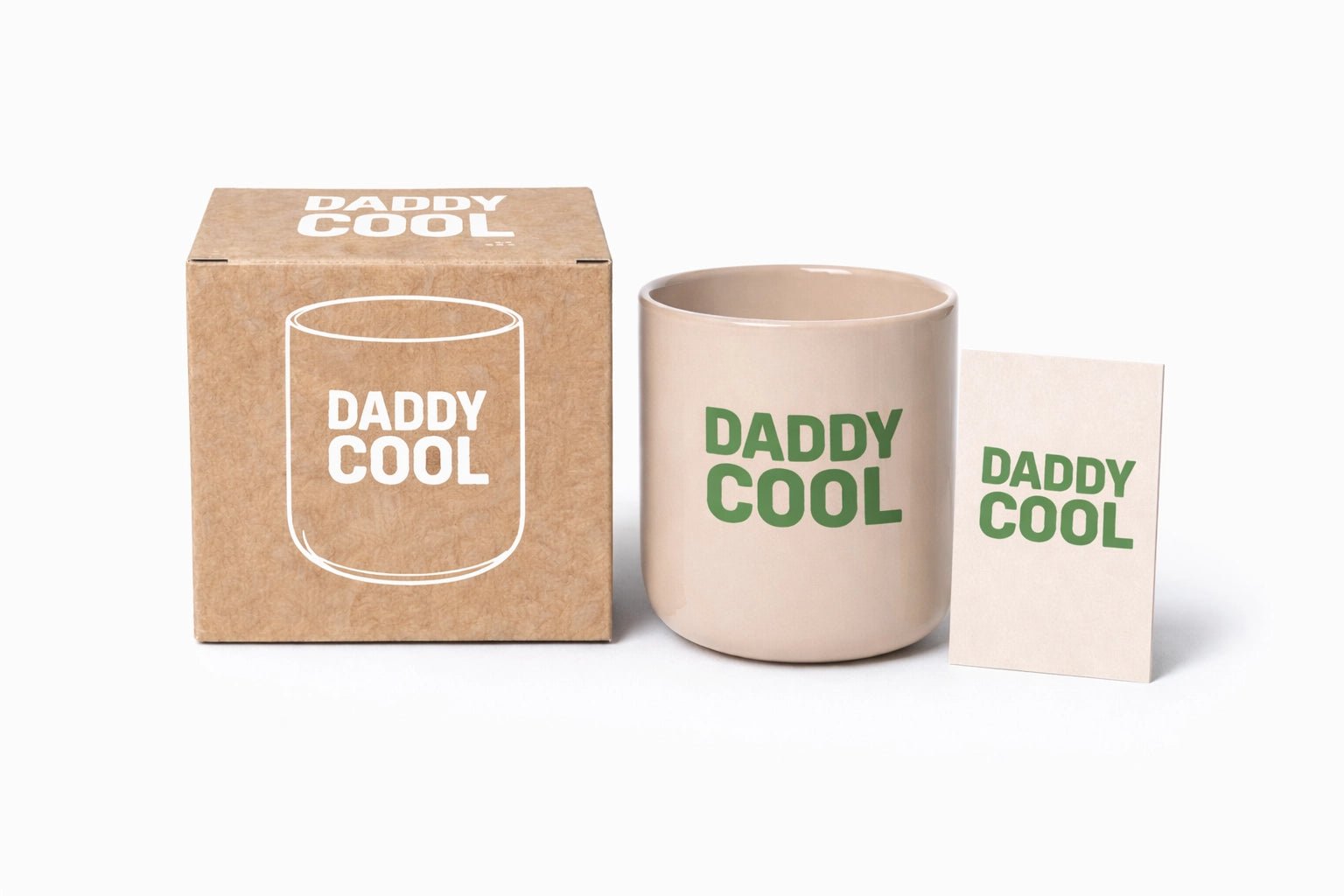 Daddy Cool – Kaffeetasse Papa - MANVA - Geschenke für Männer mit Stil & Lebenserfahrung