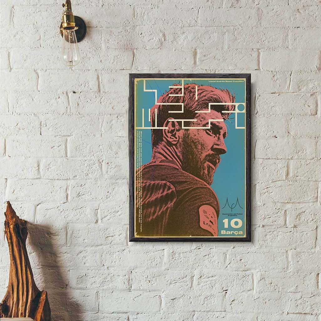 Limitierter Kunstdruck – Legendäre Fußballstars als Kunstwerk