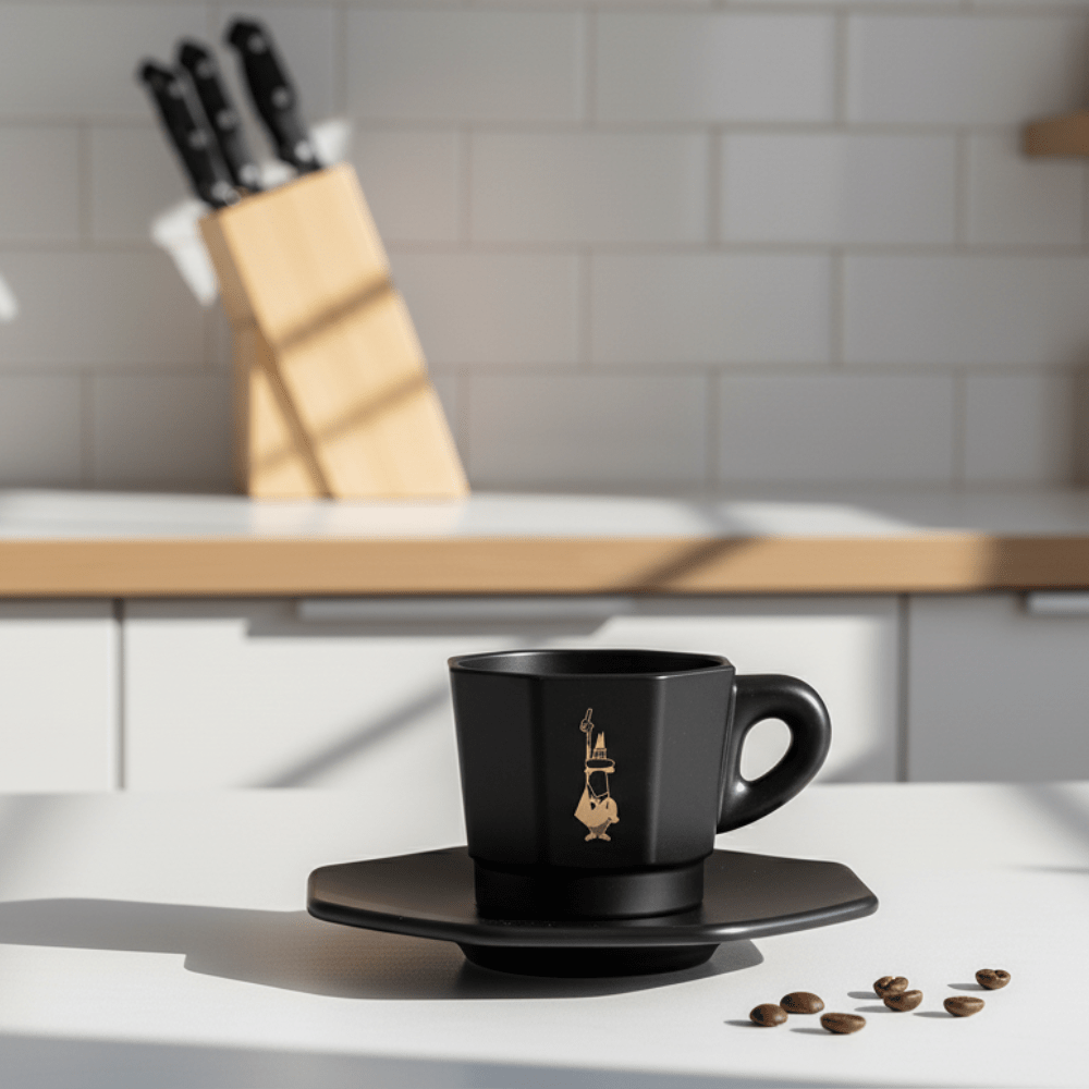 Design Espressotassen - Set (4 Stück) - MANVA - Geschenke für Männer mit Stil & Lebenserfahrung