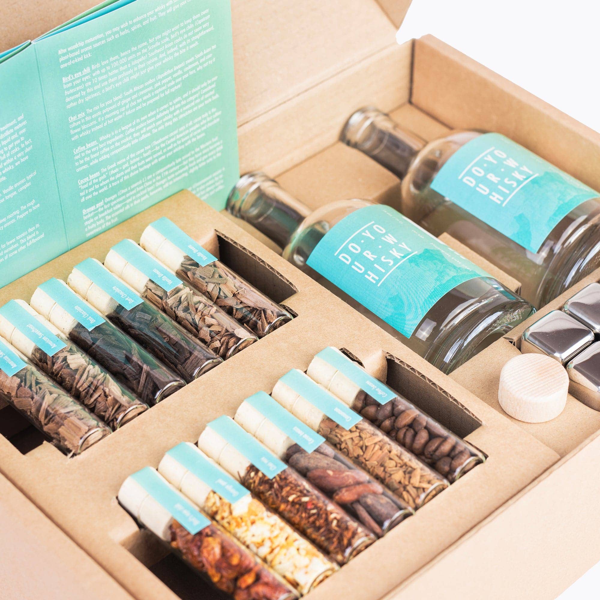 DIY Whiskey - Set - MANVA - Geschenke für Männer mit Stil & Lebenserfahrung