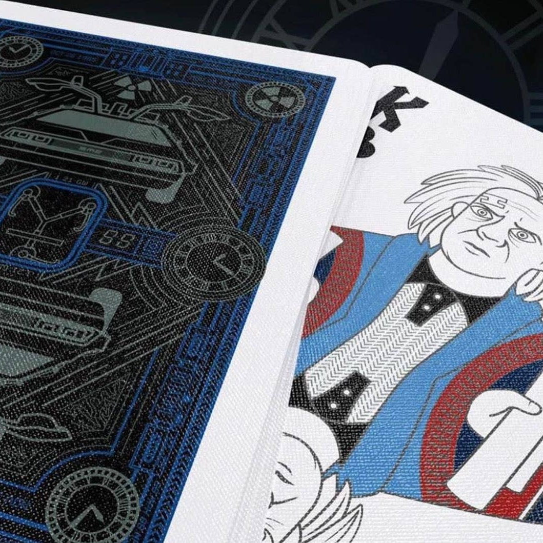 Spielkarten "Zurück in die Zukunft"