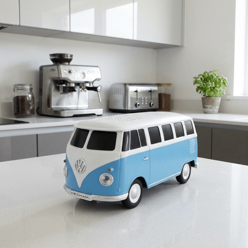 Fernweh im Wohnzimmer – VW Lautsprecher & Van Life Puzzle Set - MANVA - Geschenke für Männer mit Stil & Lebenserfahrung