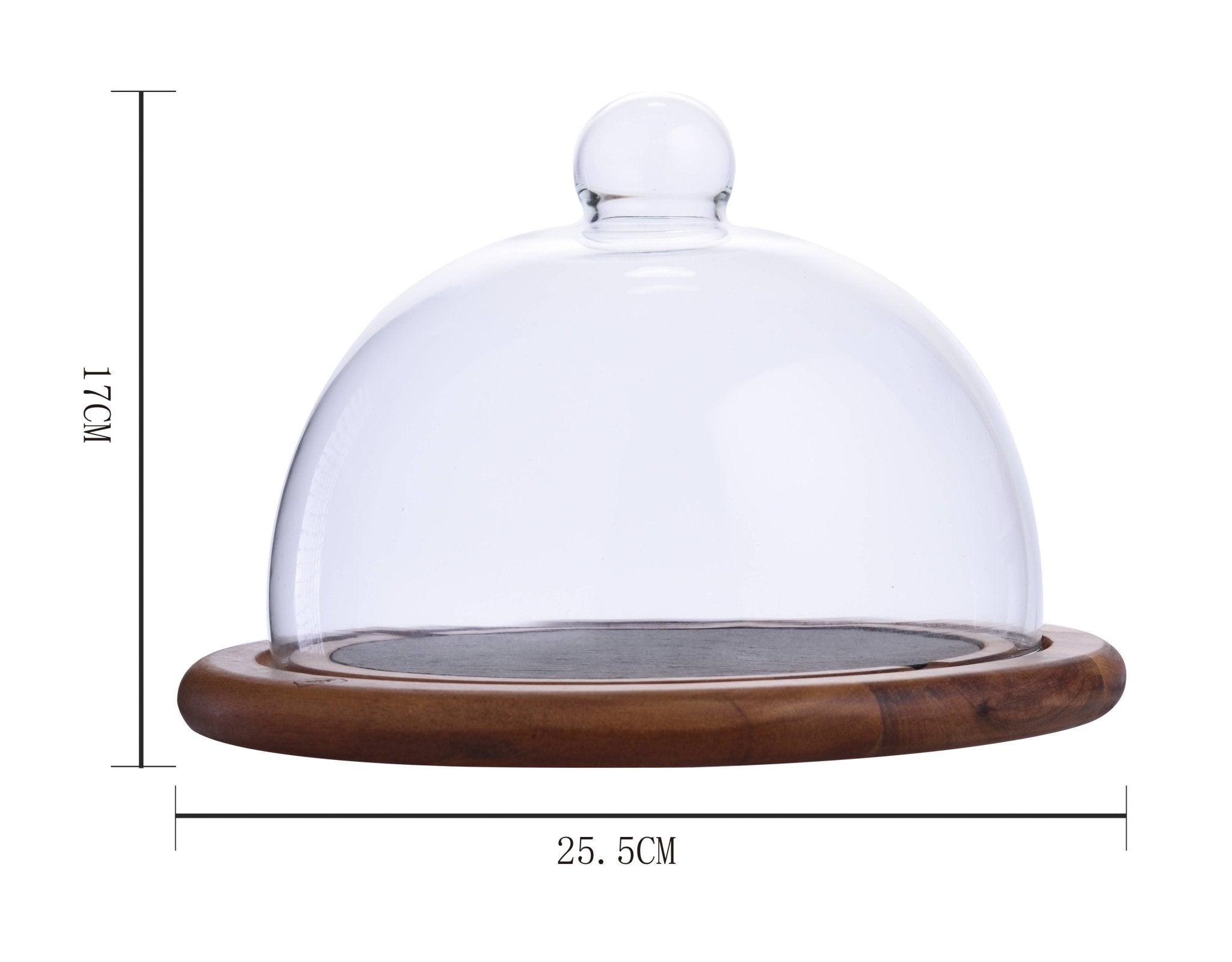 Käseglocke Glas & Schiefer - MANVA - Geschenke für Männer mit Stil & Lebenserfahrung