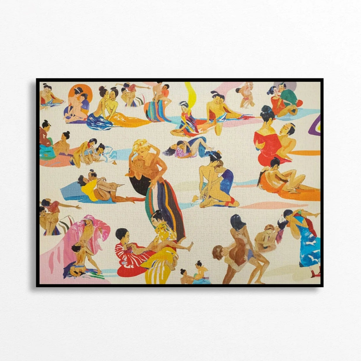 "Kamasutra" Puzzle – 1000 Teile, Kunst & Augenzwinkern von G.Kero