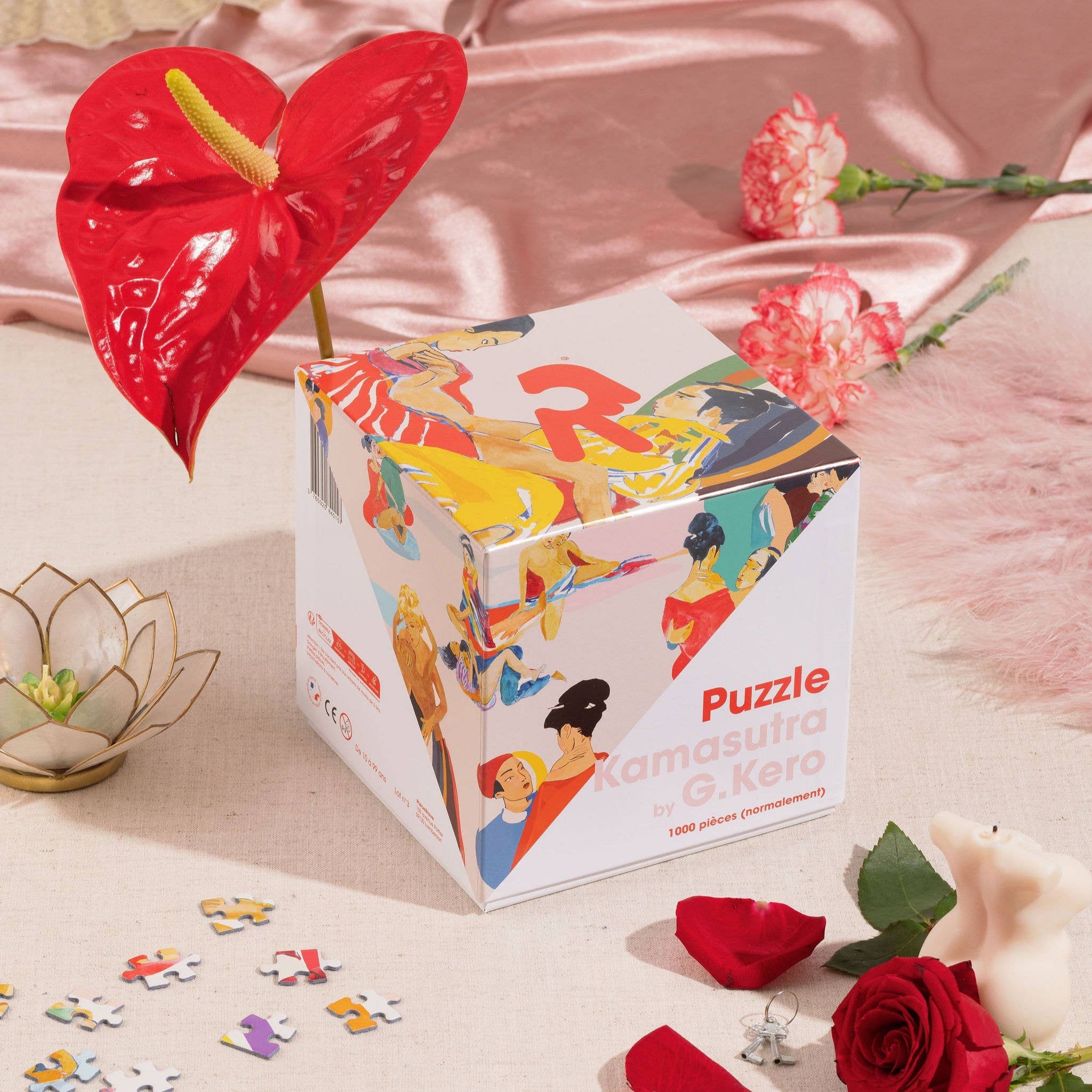 Kamasutra Puzzle 1000 Teile - MANVA - Geschenke für Männer mit Stil & Lebenserfahrung