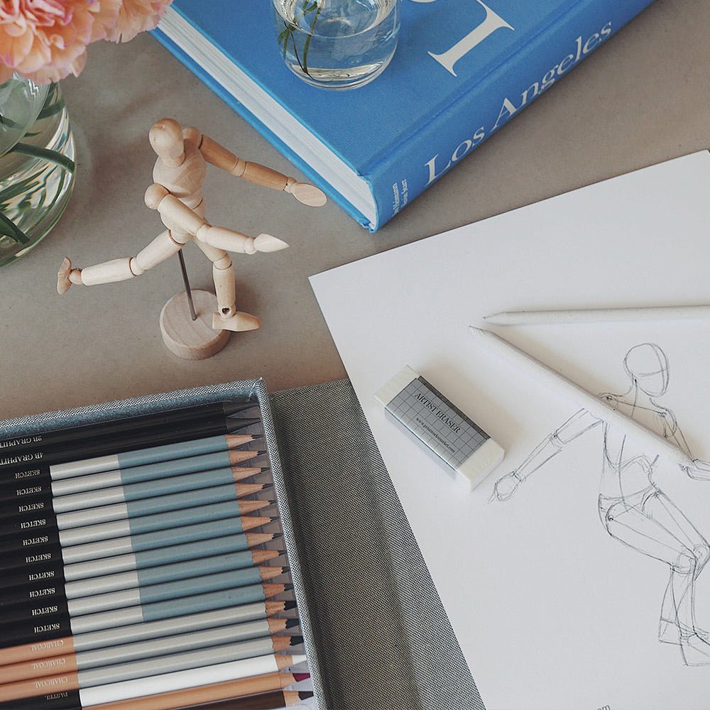 Sketch Box Zeichner - Set - MANVA - Geschenke für Männer mit Stil & Lebenserfahrung