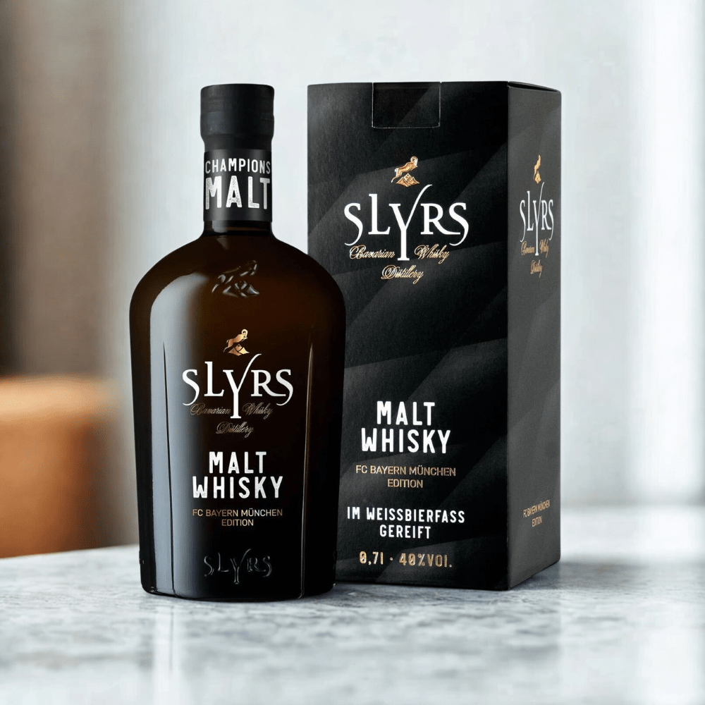 SLYRS Whisky FC Bayern Edition - MANVA - Geschenke für Männer mit Stil & Lebenserfahrung