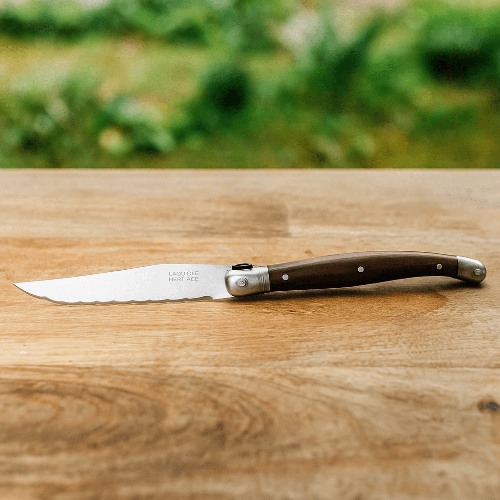 Steakmesser - Set Walnussholz - MANVA - Geschenke für Männer mit Stil & Lebenserfahrung