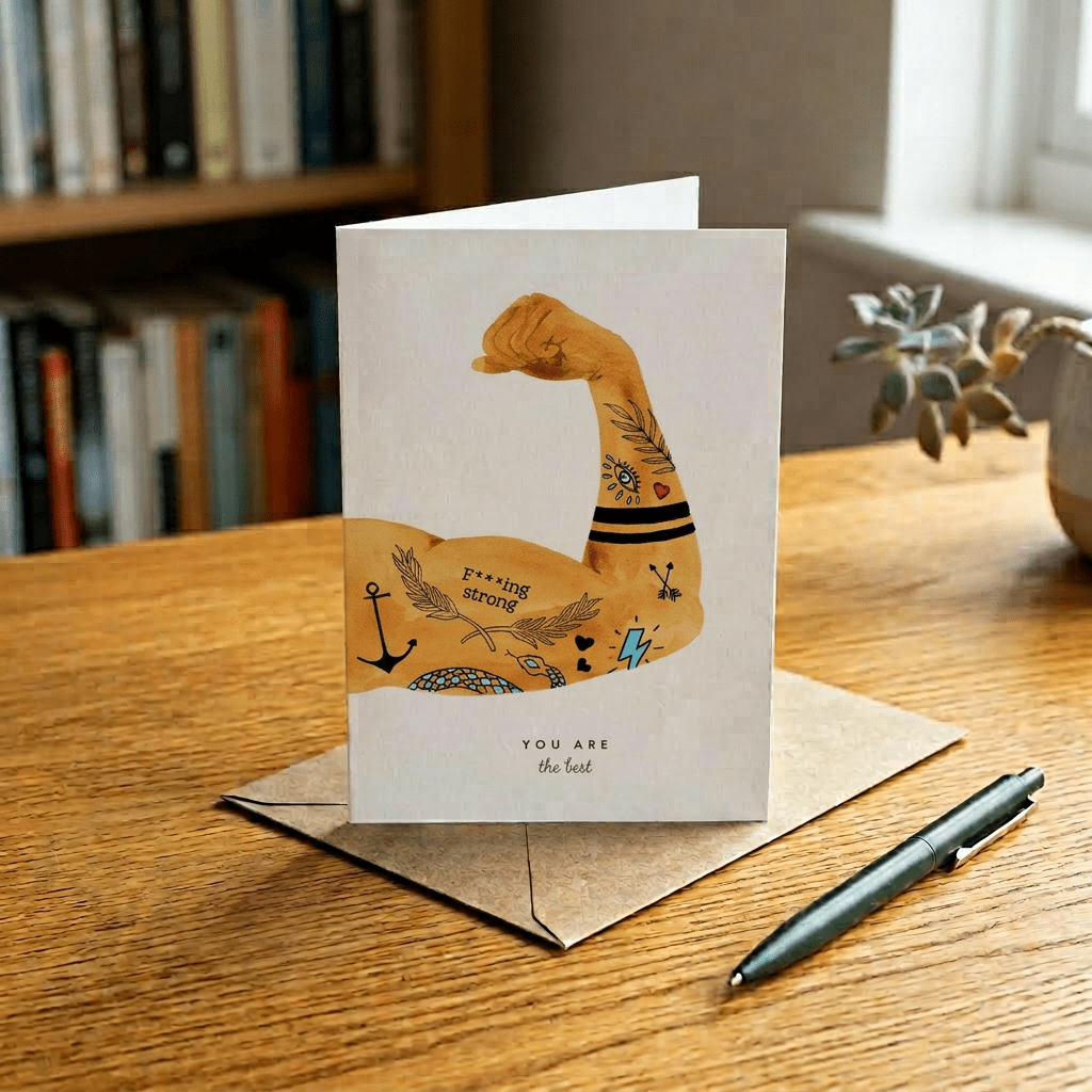 You Are the Best – Grußkarte für Männer - MANVA - Geschenke für Männer mit Stil & Lebenserfahrung