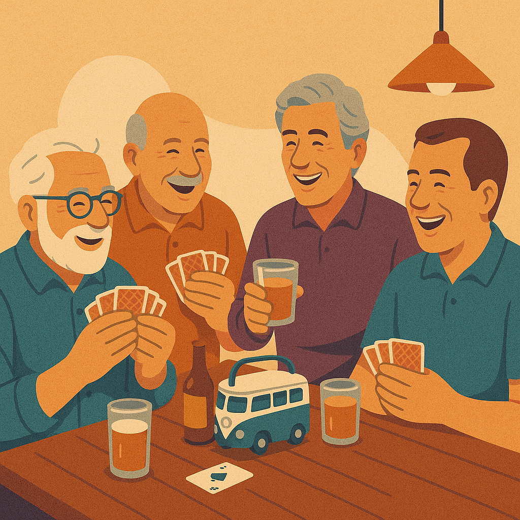 Männerabend (60) mit Kartenspiel und Musik