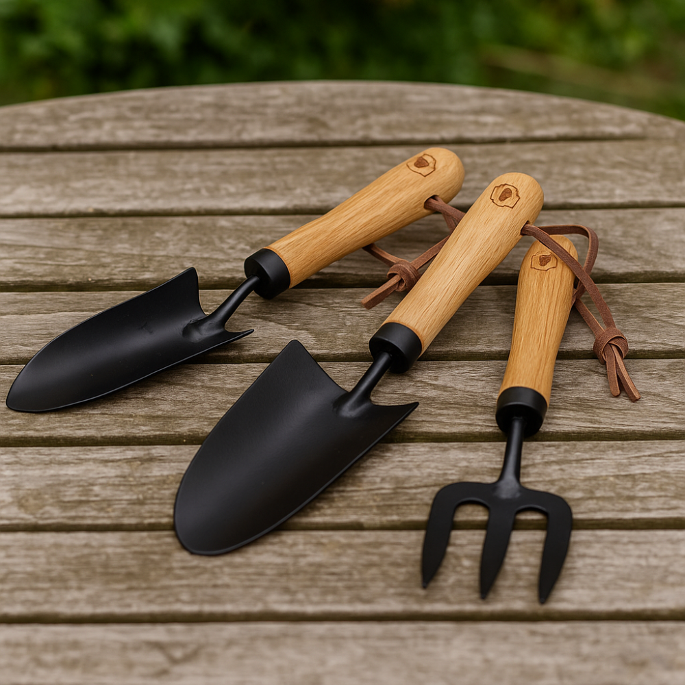 LAGUIOLE Gartenset – 3-teilig mit Aufbewahrungsbox