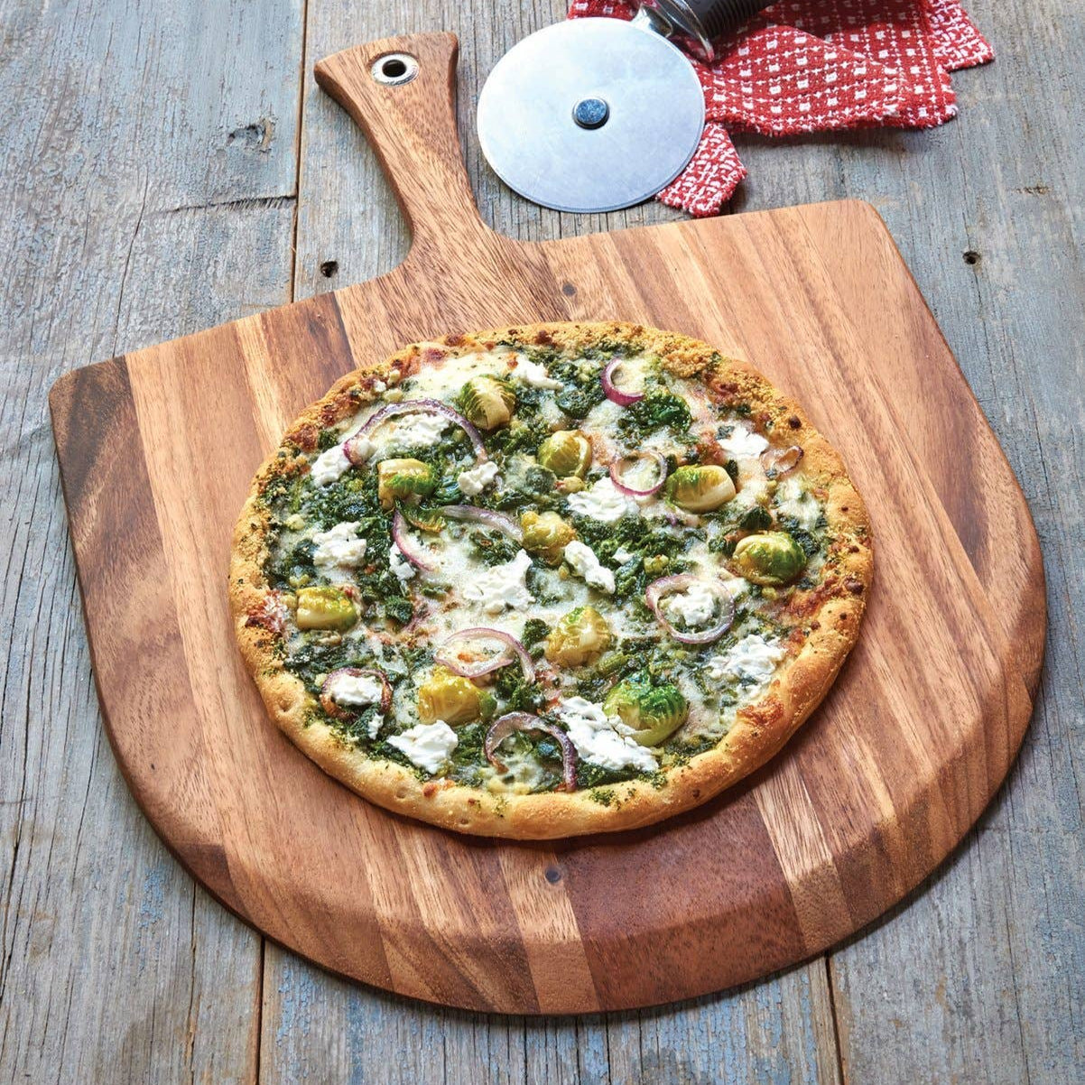 Pizzaschaufel aus Akazienholz