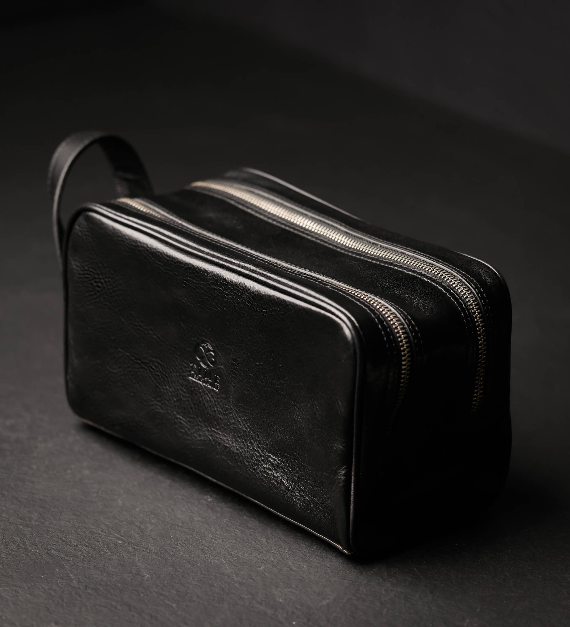 Italienische Kosmetiktasche aus Leder – All the Kings Men
