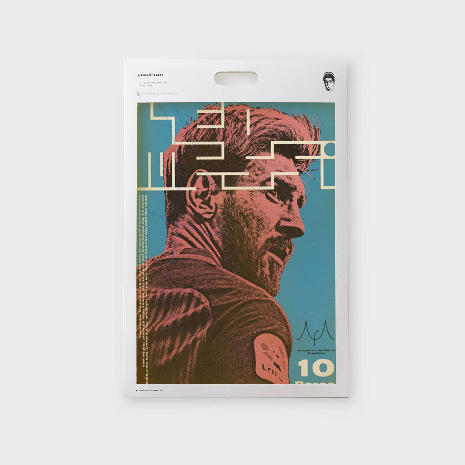 Limitierter Kunstdruck – Legendäre Fußballstars als Kunstwerk