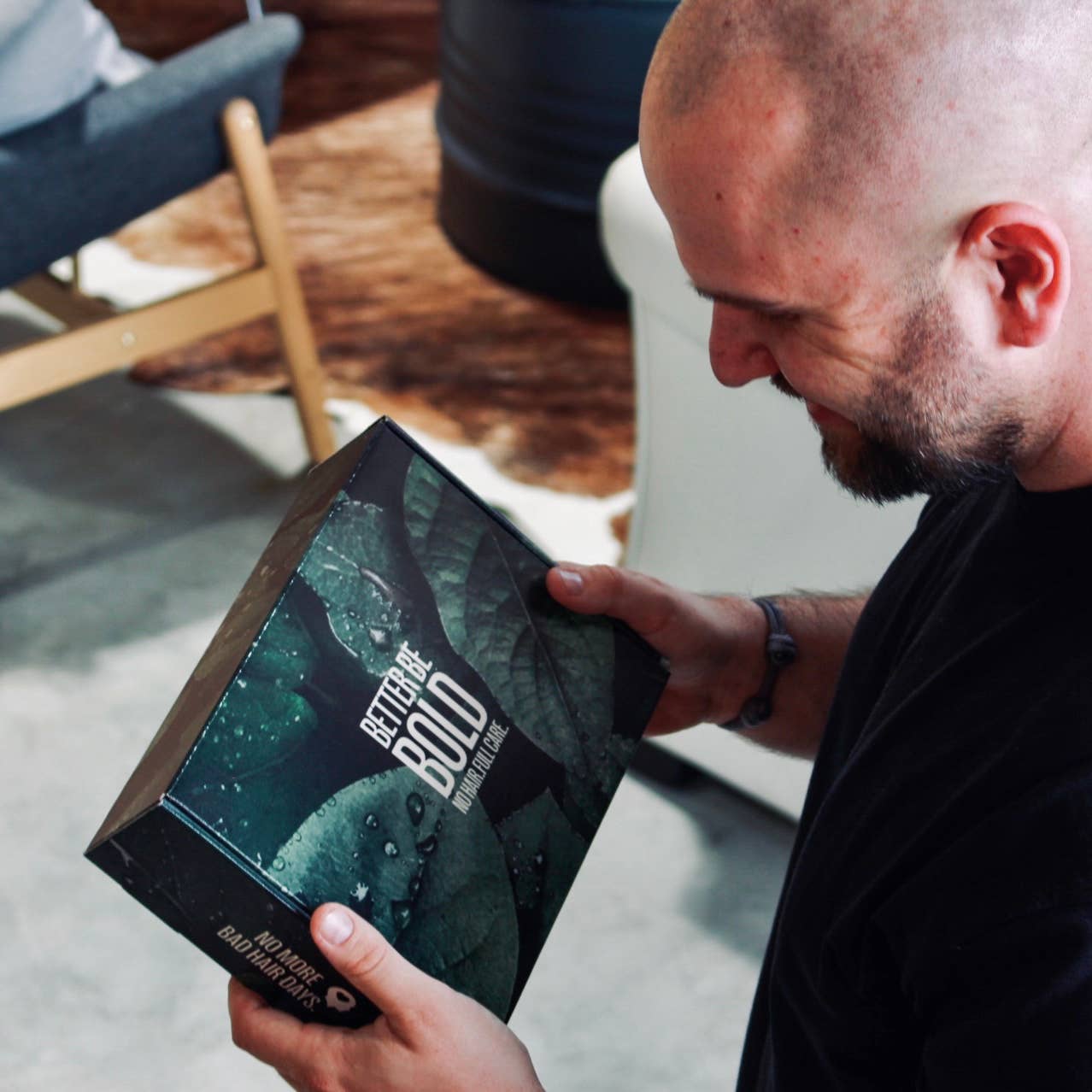 Geschenkbox für Glatzenträger „Vin Diesel“ – Pflege & Stil für seine Glatze