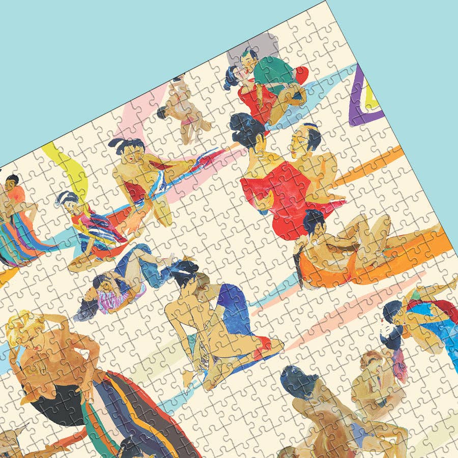 "Kamasutra" Puzzle – 1000 Teile, Kunst & Augenzwinkern von G.Kero