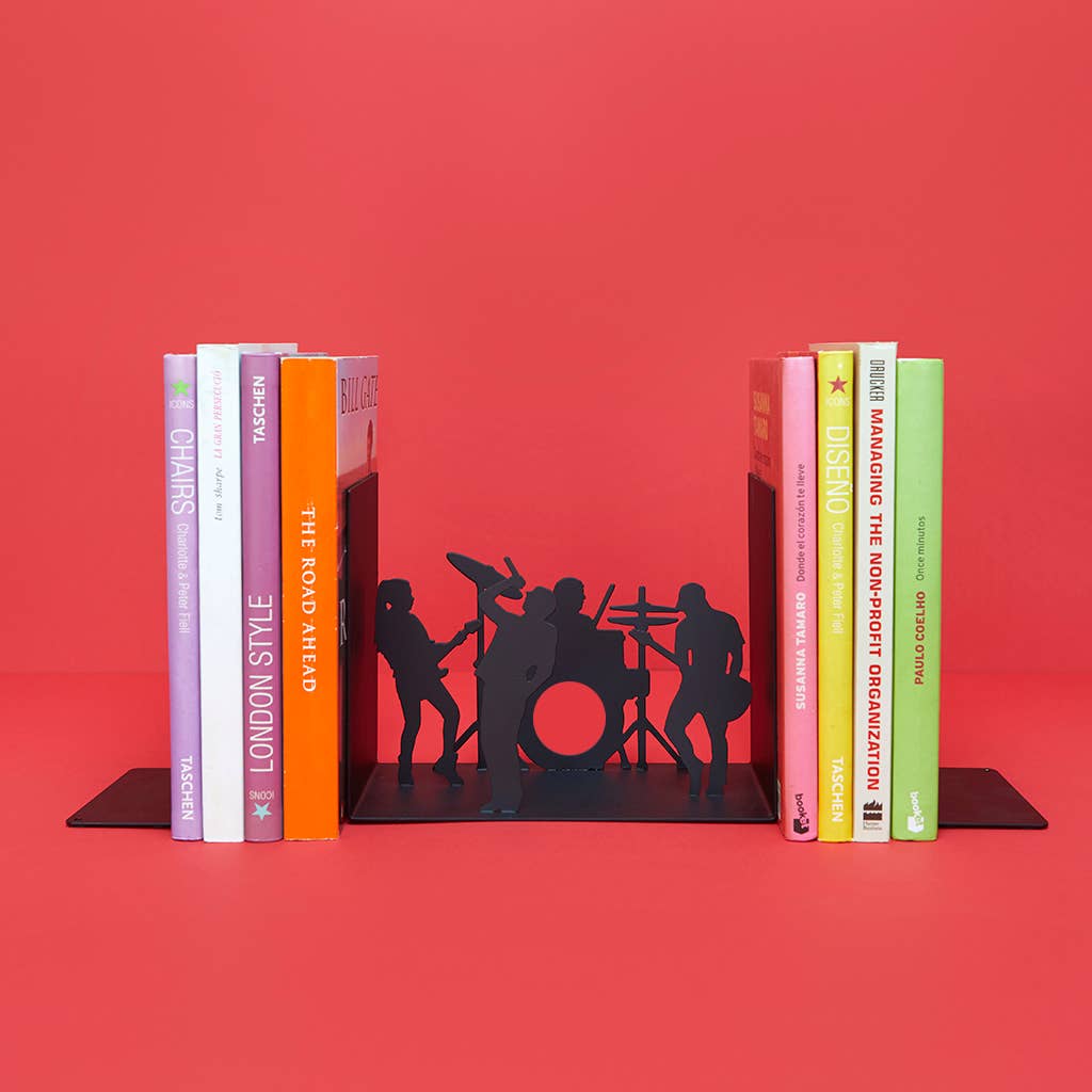 Buchstütze aus Metall – originelles Geschenk für Leser & Denker
