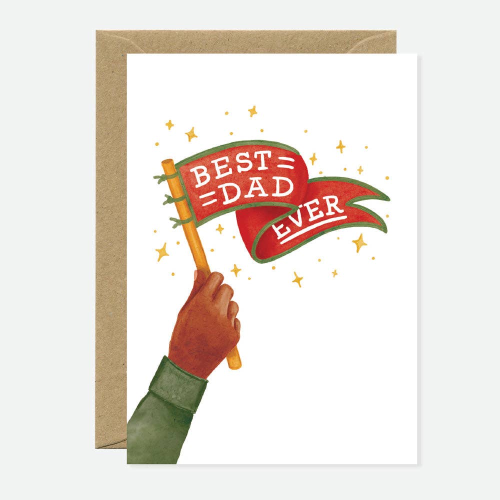 Best Dad Ever – Grußkarte für Papa - MANVA - Geschenke für Männer mit Stil & Lebenserfahrung