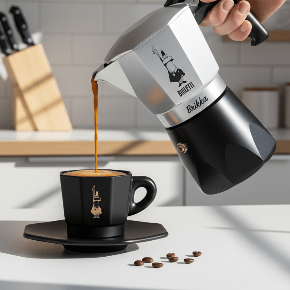 Design Espressotassen - Set (4 Stück) - MANVA - Geschenke für Männer mit Stil & Lebenserfahrung