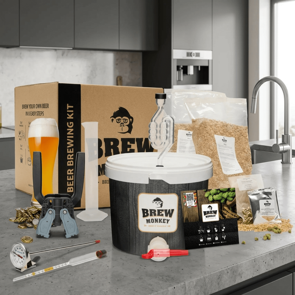 DIY Bierbrau - Set Weizen - MANVA - Geschenke für Männer mit Stil & Lebenserfahrung