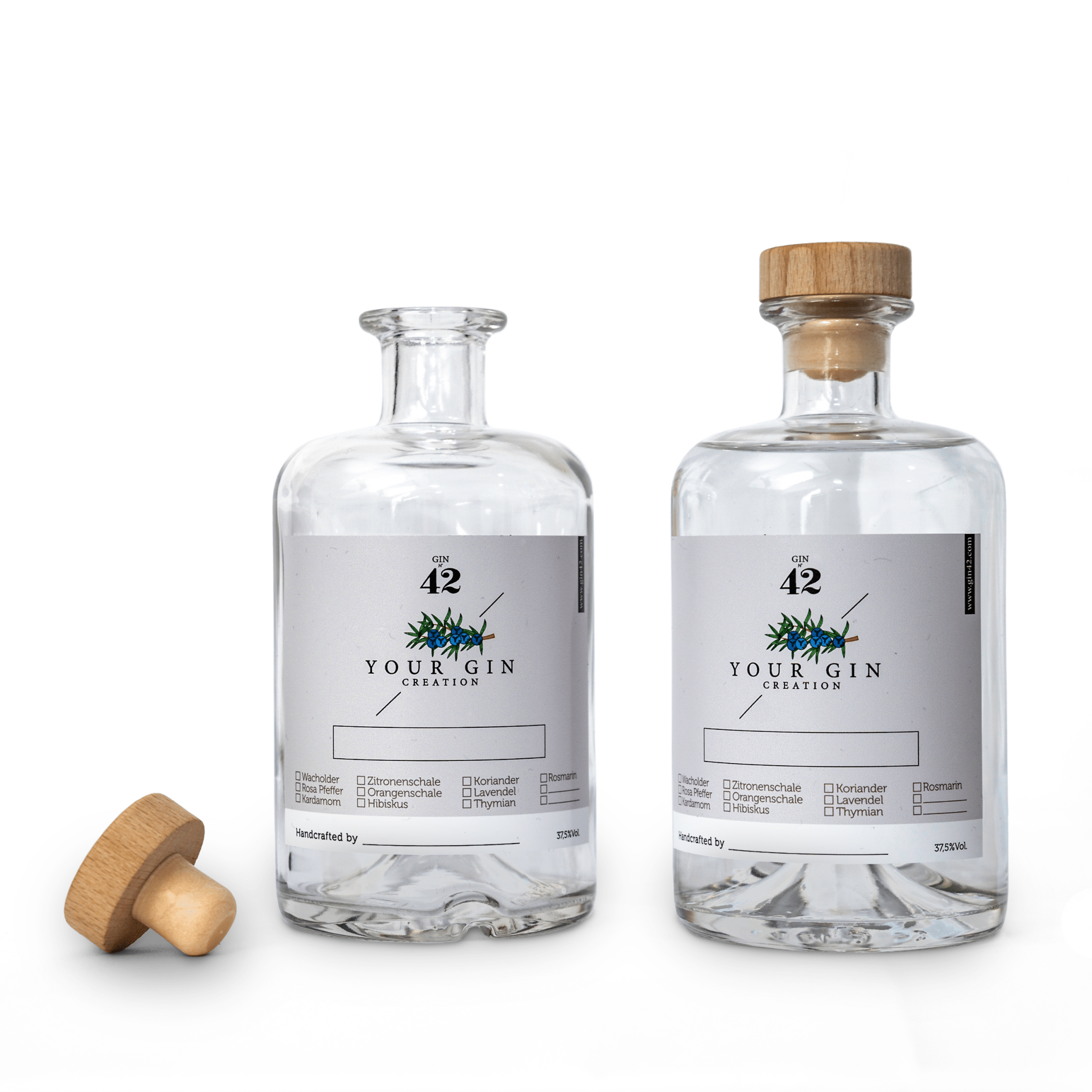 DIY Gin - Set mit Alkohol - MANVA - Geschenke für Männer mit Stil & Lebenserfahrung