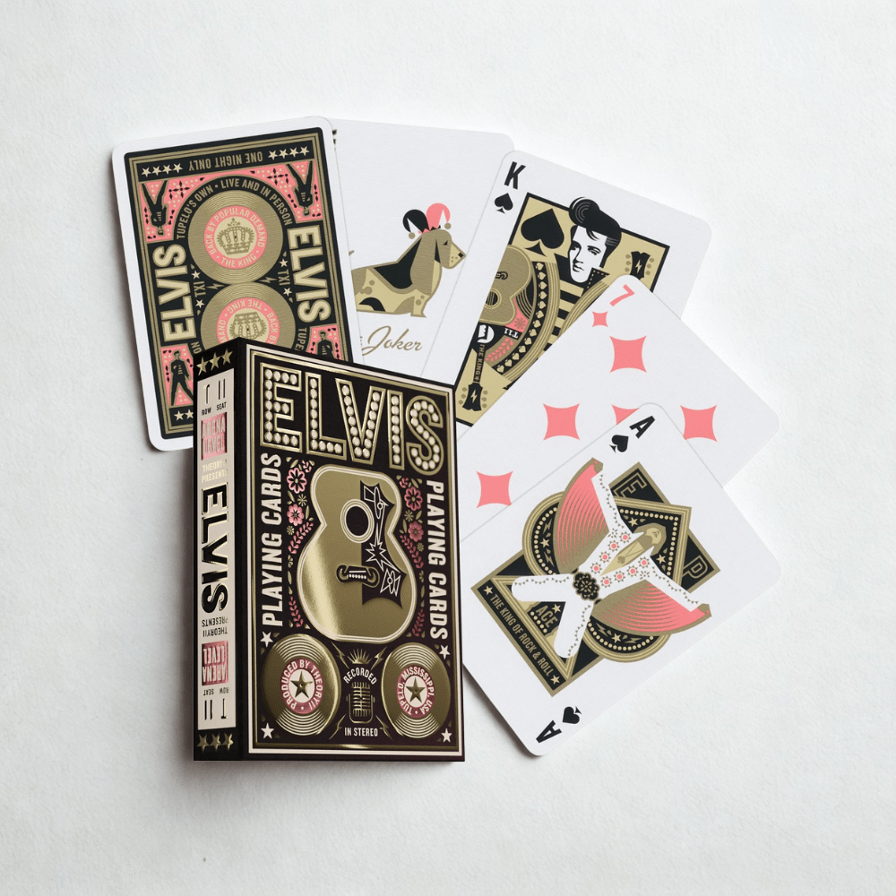 Elvis Spielkarten - MANVA - Geschenke für Männer mit Stil & Lebenserfahrung