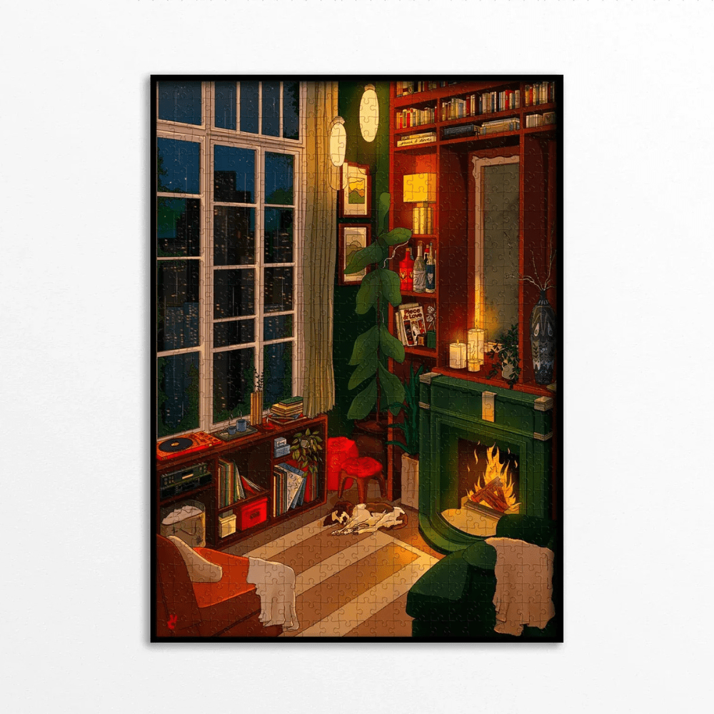 Feuerabend Puzzle 1000 Teile - MANVA - Geschenke für Männer mit Stil & Lebenserfahrung