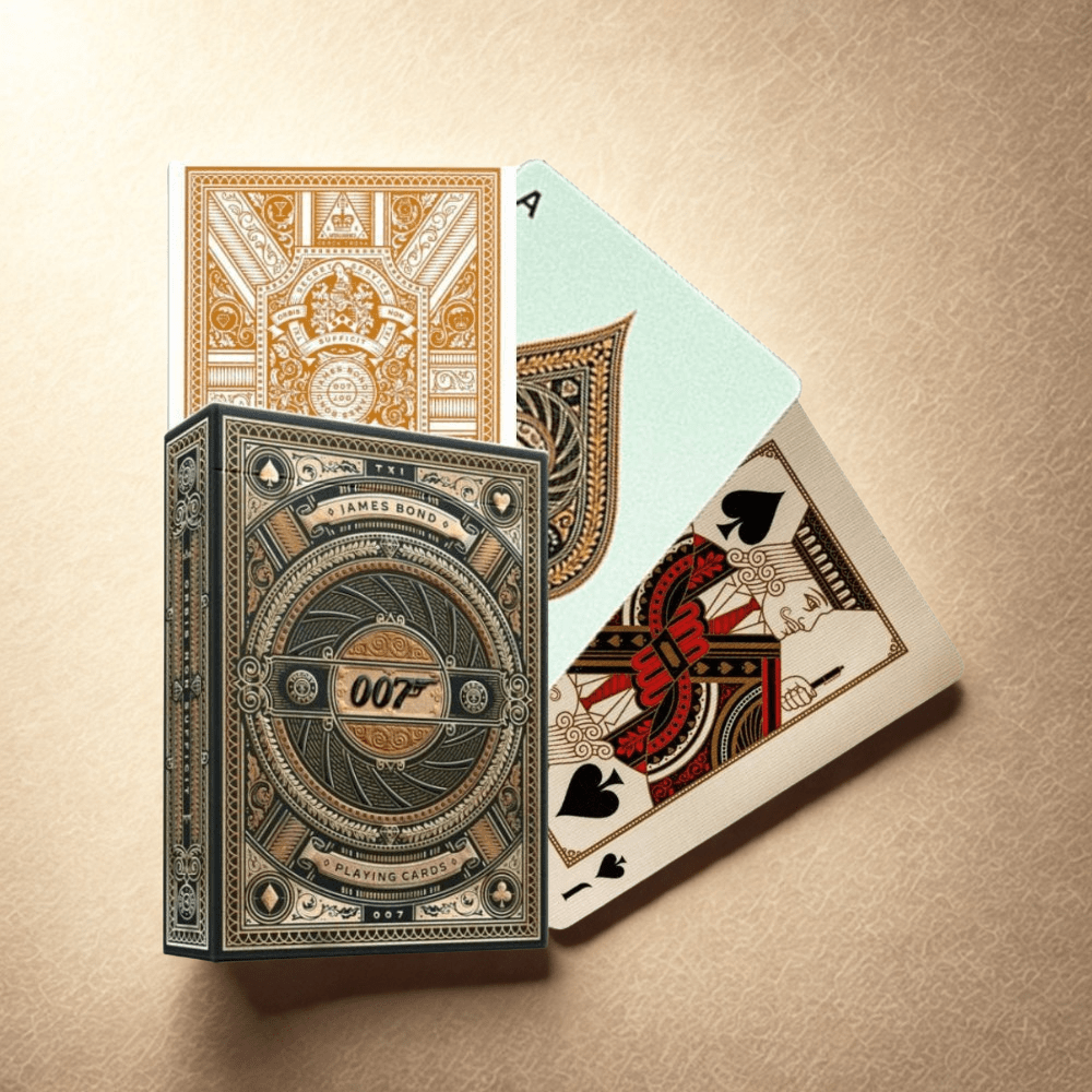 James Bond Spielkarten - MANVA - Geschenke für Männer mit Stil & Lebenserfahrung
