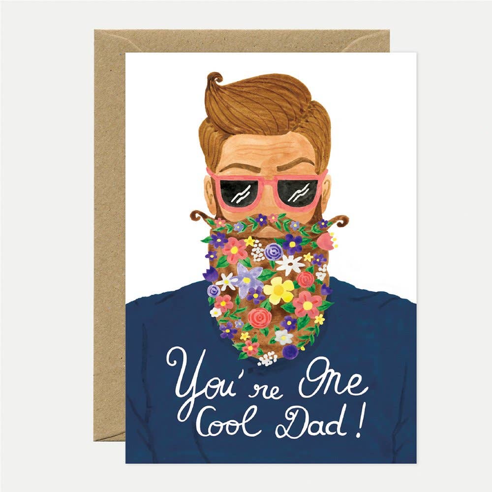 One Cool Dad – Vatertagskarte - MANVA - Geschenke für Männer mit Stil & Lebenserfahrung