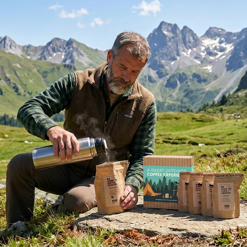 Outdoor Coffeebrewer - MANVA - Geschenke für Männer mit Stil & Lebenserfahrung