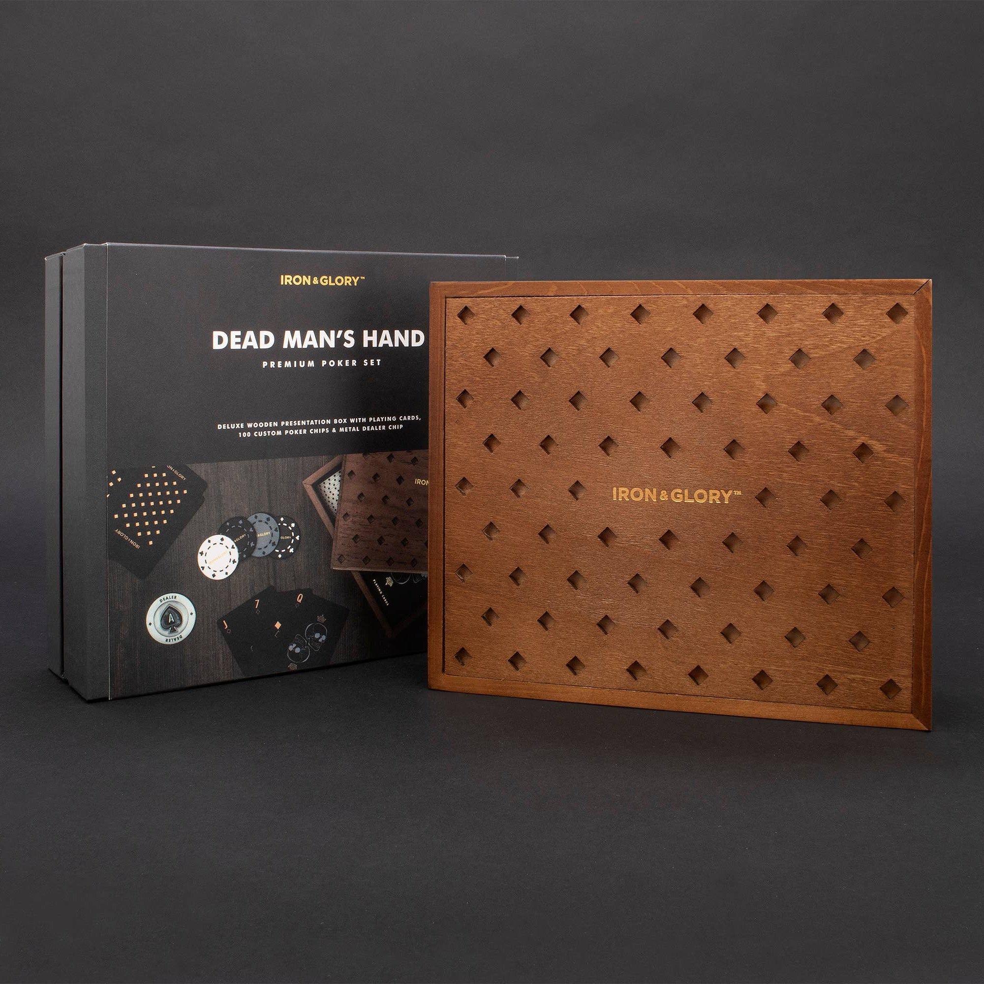 Poker - Set Dead Man's Hand - MANVA - Geschenke für Männer mit Stil & Lebenserfahrung